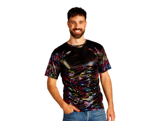 Tshirt disco guy herenmodel