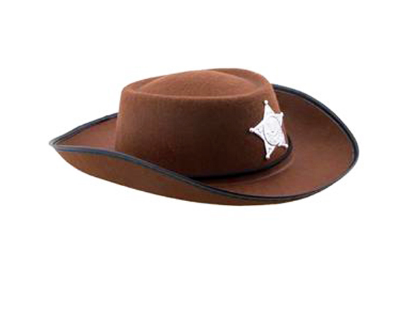 cowboyhoed kind bruin