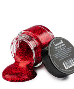 Glittergel rood