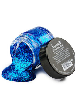 Glittergel blauw
