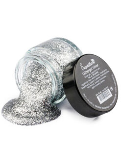 Glittergel zilver