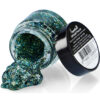 Glittergel pauw mix groen