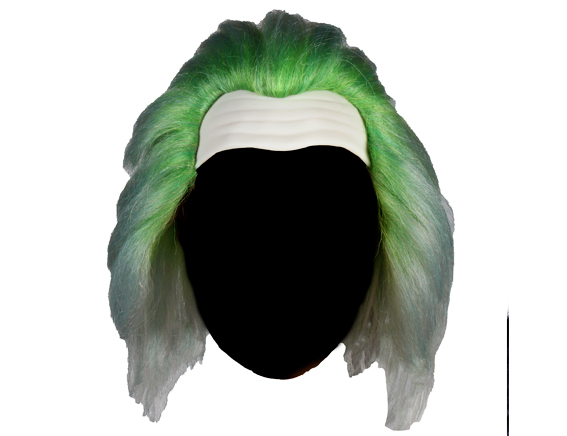 Beetle juice kaalkop met haar aan deluxe kwaliteit