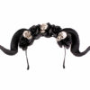 Haarband black devil demon