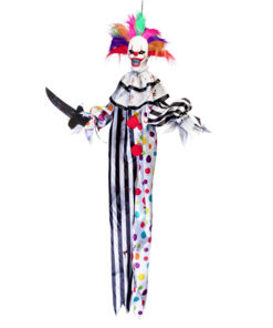Hangende clown op batterijen