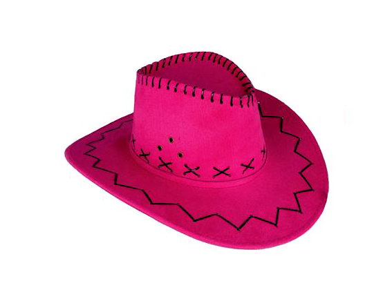 cowboyhoed fuschia roze K3