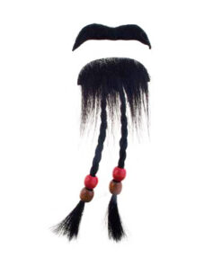 snor en baard jack sparrow piraat