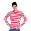 waar is wally gestreepte tshirt rood wit